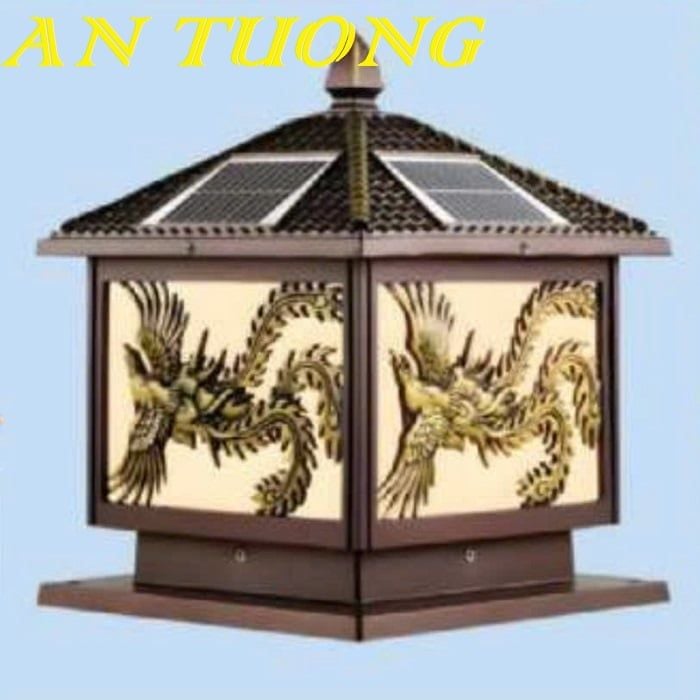 Đèn trụ cổng năng lượng mặt trời 002