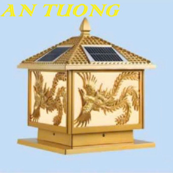 Đèn trụ cổng năng lượng mặt trời 003