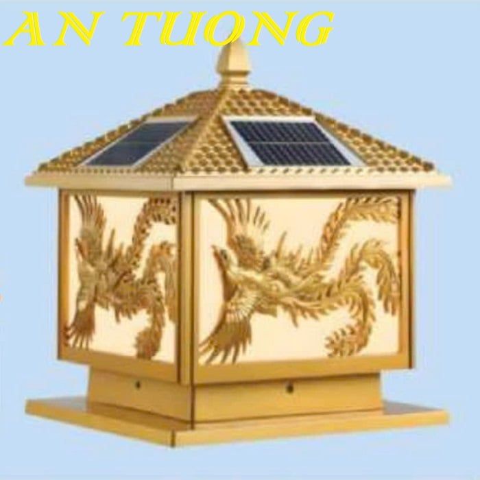 Đèn trụ cổng năng lượng mặt trời 004