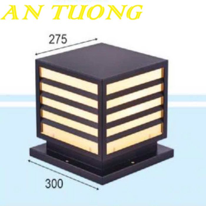 Đèn trụ hàng rào sân vườn trang trí ngoài trời chống nước 019