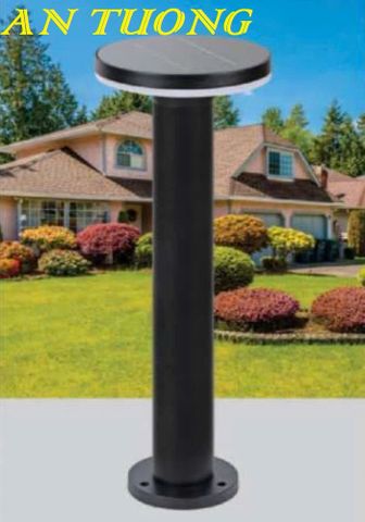 Đèn trụ sân vườn năng lượng mặt trời trang trí ngoài trời
