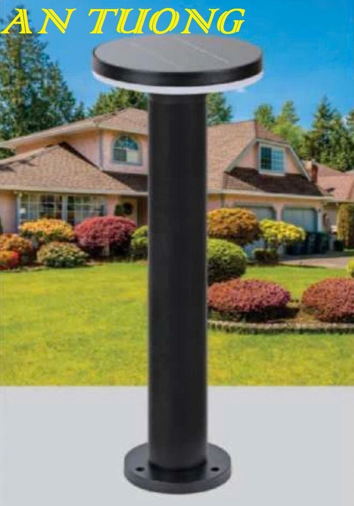 Đèn trụ sân vườn năng lượng mặt trời trang trí ngoài trời 003