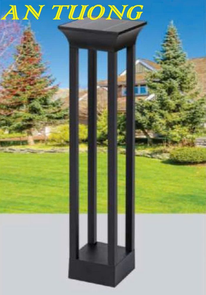 Đèn trụ sân vườn năng lượng mặt trời trang trí ngoài trời 004