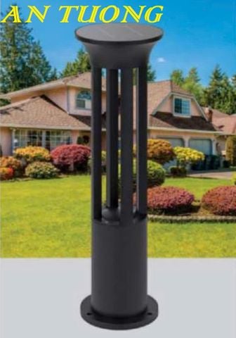 Đèn trụ sân vườn năng lượng mặt trời trang trí ngoài trời