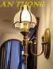 Đèn tường cổ điển bằng đồng cao cấp trang trí nội thất biệt thự 012