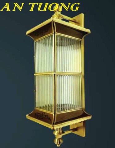 Đèn tường cổ điển ngoài trời ngoại thất bằng đồng cao cấp