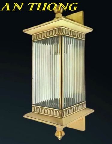 Đèn tường cổ điển ngoài trời ngoại thất bằng đồng cao cấp