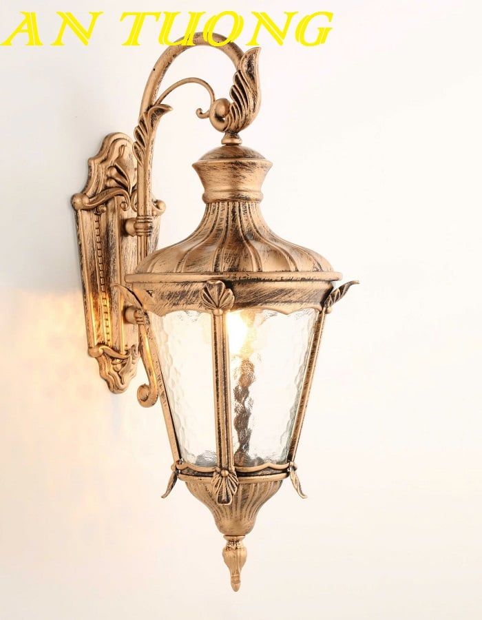 Đèn tường cổ điển ngoài trời trang trí ngoài nhà chống nước 025