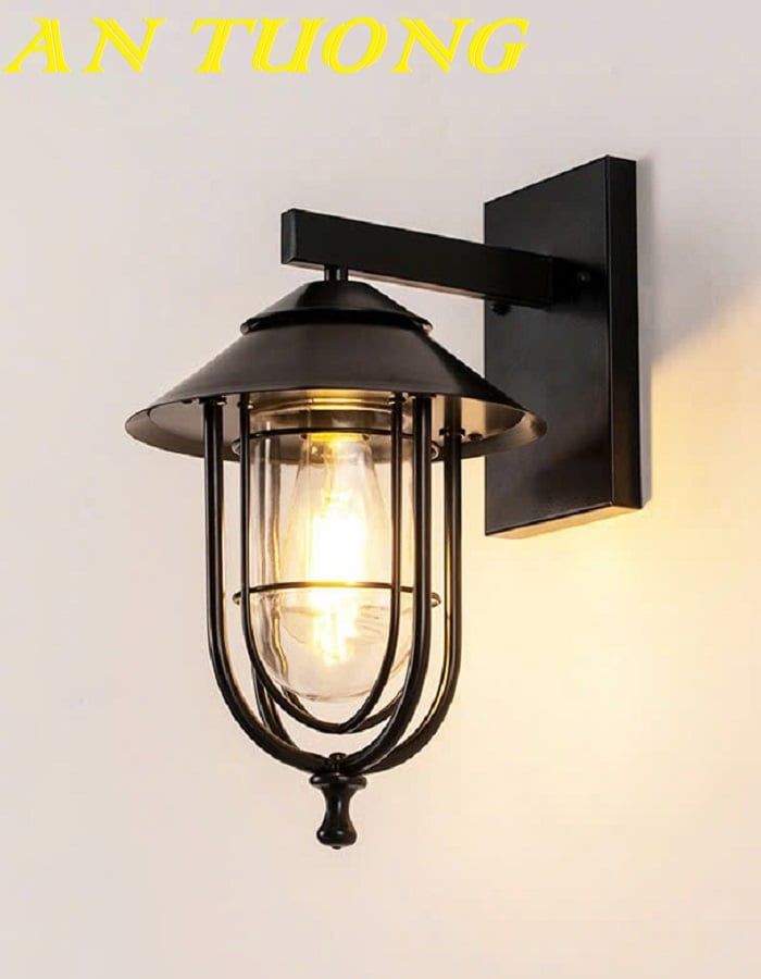 Đèn tường cổ điển ngoài trời trang trí ngoài nhà chống nước 063