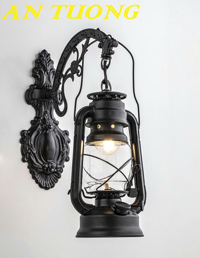 Đèn tường cổ điển ngoài trời trang trí ngoài nhà chống nước 095