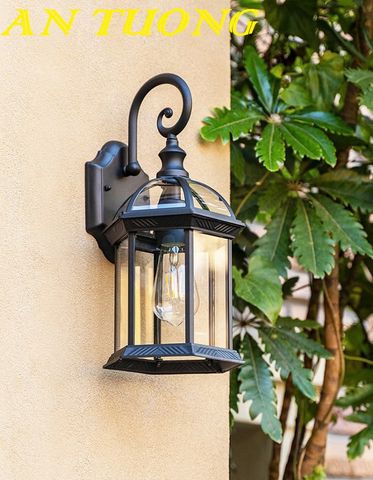 Đèn tường cổ điển ngoài trời trang trí ngoài nhà chống nước