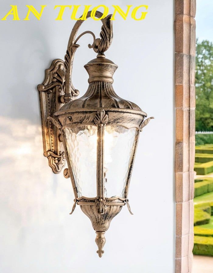 Đèn tường cổ điển ngoài trời trang trí ngoài nhà chống nước 138
