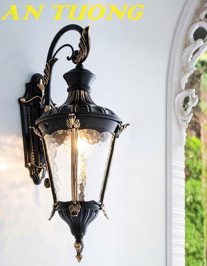 Đèn tường cổ điển ngoài trời trang trí ngoài nhà chống nước 140