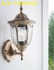 Đèn treo tường cổ điển ngoài trời trang trí hàng rào sân vườn đẹp 0160