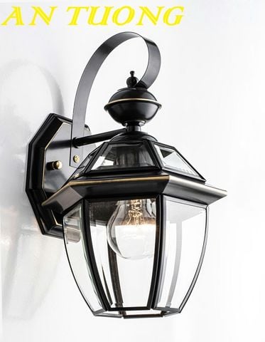 Đèn tường cổ điển ngoài trời trang trí hàng rào sân vườn