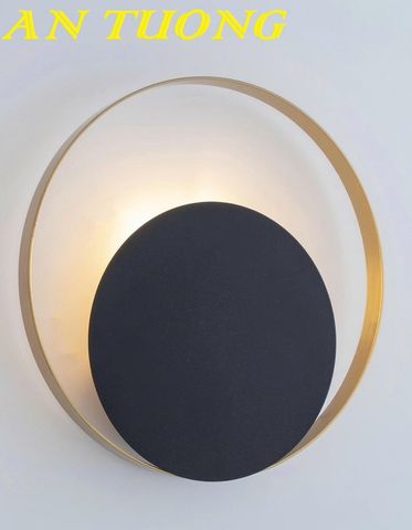 Đèn tường hình tròn trang trí decor phong cách wabi sabi