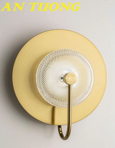 Đèn tường hình tròn trang trí decor phong cách wabi sabi