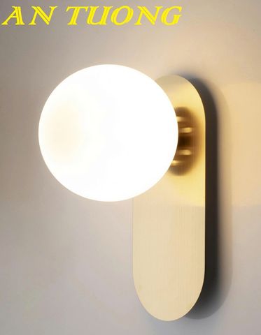 Đèn tường hình tròn trang trí decor phong cách wabi sabi