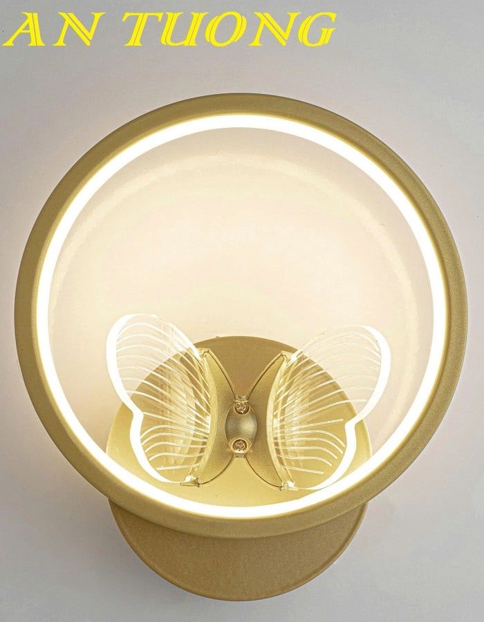 Đèn tường LED trang trí đẹp, hiện đại gắn phòng khách, phòng ngủ 039