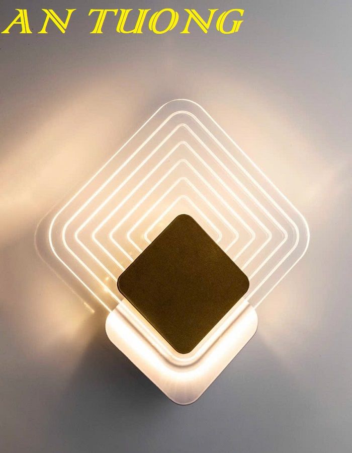 Đèn tường LED trang trí đẹp, hiện đại gắn phòng khách, phòng ngủ 040