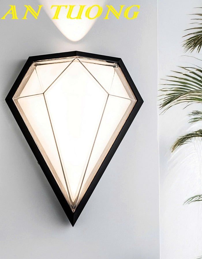 Đèn tường LED trang trí ngoại thất tường rào sân vườn ngoài trời 069