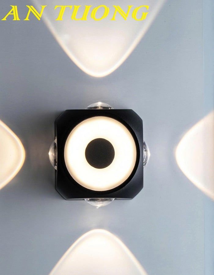 Đèn tường LED trang trí ngoại thất tường rào sân vườn ngoài trời 072