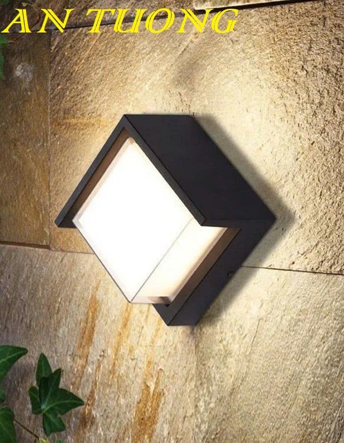 Đèn tường LED trang trí ngoại thất tường rào sân vườn ngoài trời 079