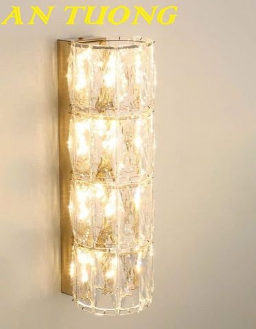 Đèn tường pha lê đẹp hiện đại decor trang trí nội thất