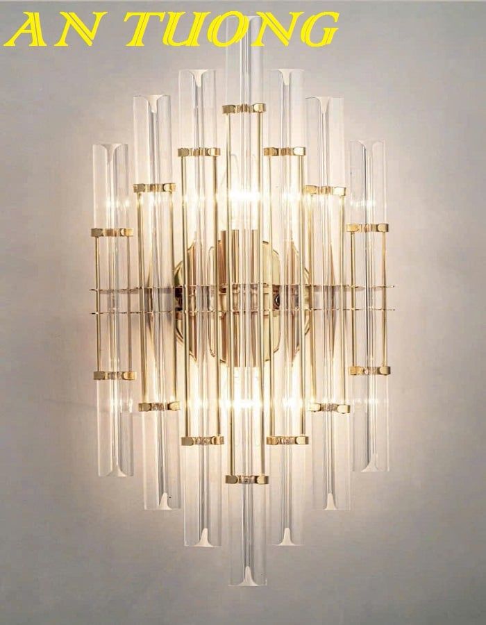 Đèn tường pha lê đẹp hiện đại decor trang trí nội thất 043