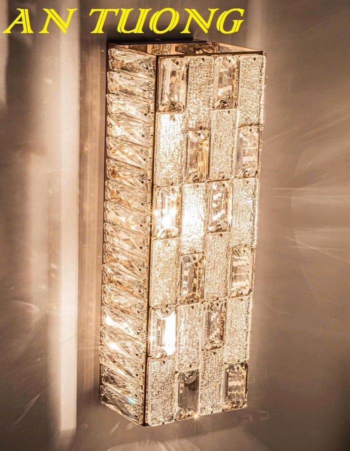 Đèn tường pha lê đẹp hiện đại decor trang trí nội thất 060