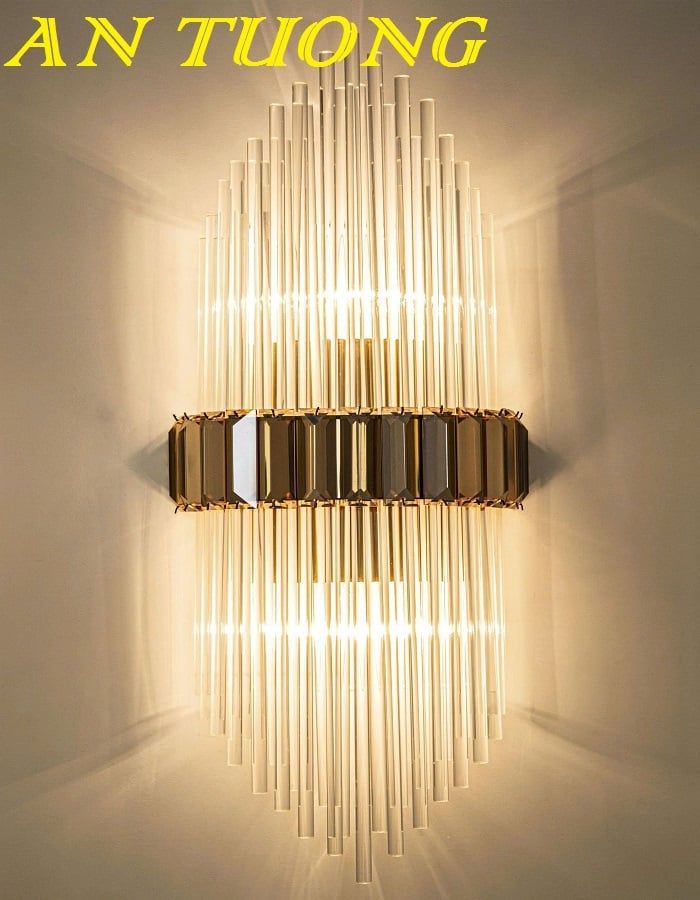 Đèn tường pha lê đẹp hiện đại decor trang trí nội thất 081