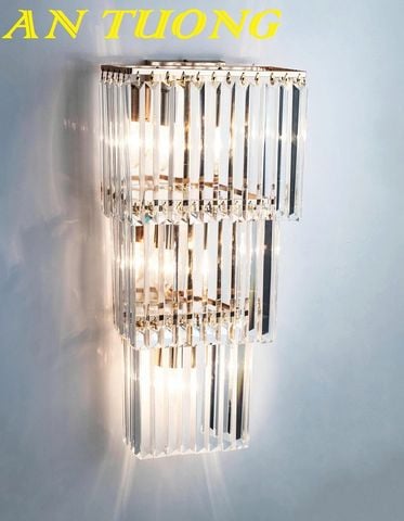 Đèn tường pha lê đẹp hiện đại decor trang trí nội thất