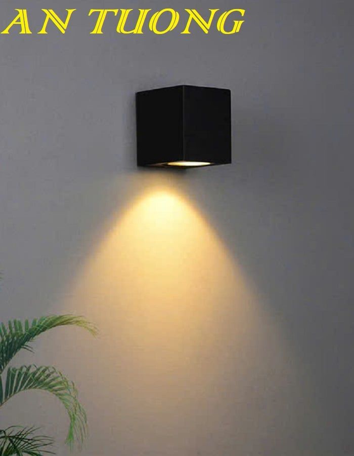 Đèn tường trang trí hàng rào sân vườn ngoài trời chống nước đẹp 058