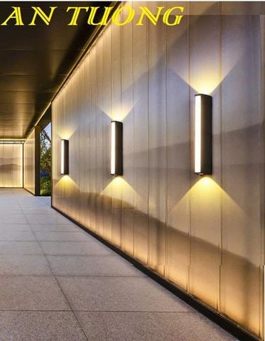  Đèn tường trang trí hàng rào sân vườn ngoài trời chống nước đẹp 060 