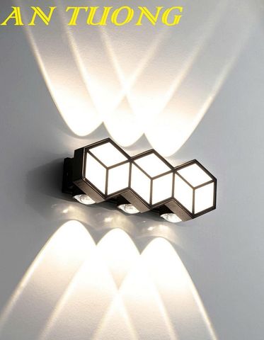 Đèn tường trang trí đẹp, hiện đại gắn phòng khách, phòng ngủ