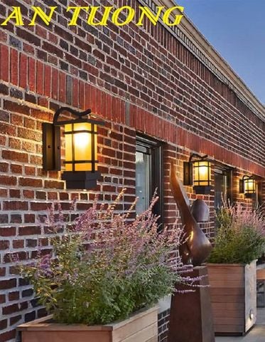 Đèn tường trang trí ngoài trời chống nước, bền đẹp hiện đại