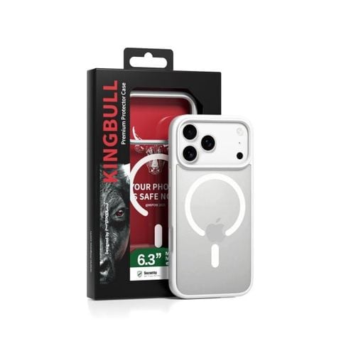 Ốp lưng Magsafe Mipow Kingbull MATTEX iPhone 17 Series 2025