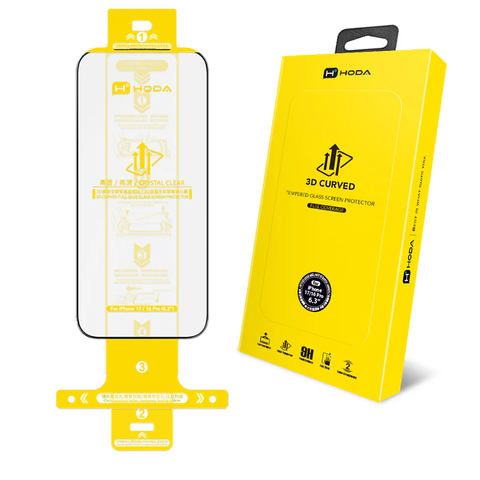Kính Cường Lực Hoda 0.33 3D Trong Suốt dành cho iPhone 17 Series