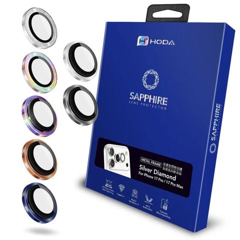 Kính Bảo Vệ Camera Lens Hoda Sapphire Cho iPhone 17 Pro/ 17 Pro Max
