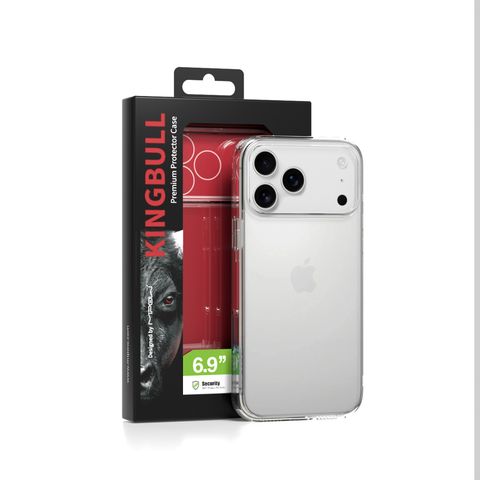 Ốp Lưng Mipow Kingbull Tempered Glass Transprent iPhone 17 Series 2025