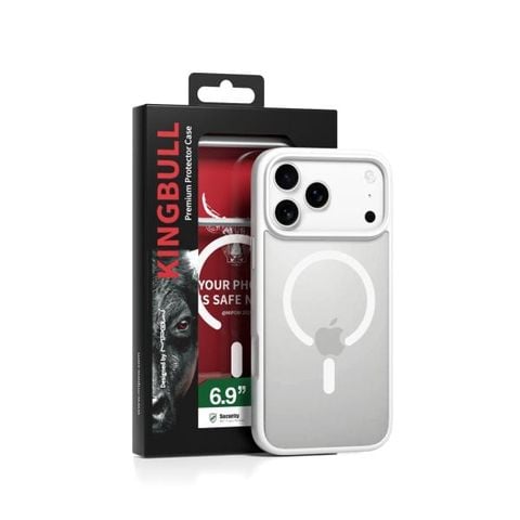 Ốp lưng Magsafe Mipow Kingbull MATTEX iPhone 17 Series 2025