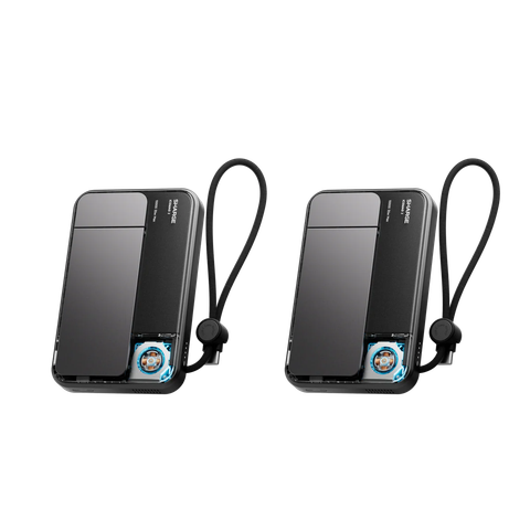 Sạc dự phòng không dây Sharge - Icemag 3 (35W, 10K, Qi2.2, 25W, Built-in Cable)