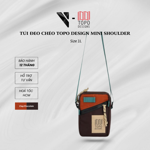 Túi đeo chéo TOPO DESIGNS (Corolado, USA) Mini Shoulder Bag 1L