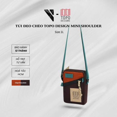 Túi đeo chéo TOPO DESIGNS (Corolado, USA) Mini Shoulder Bag 1L