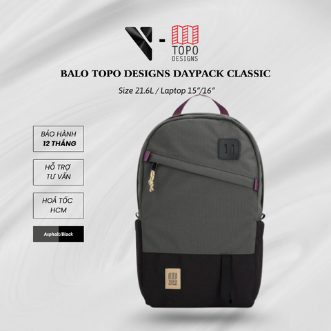 Balo TOPO DESIGNS (Corolado, USA) Daypack Classic Laptop 15/16″
