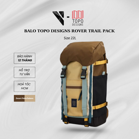 Balo TOPO DESIGNS (Corolado, USA) Rover Trail Pack 22L