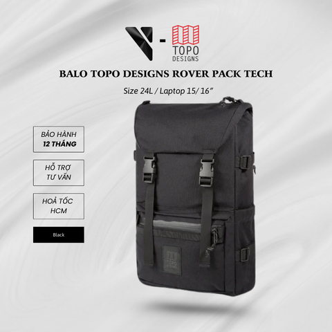 Balo TOPO DESIGNS (Corolado, USA) Rover Pack Tech 24L / Laptop 15/16″