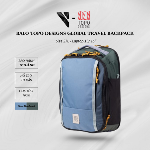 Balo TOPO DESIGNS (Corolado, USA) Global Travel Backpack 27L/Laptop 15/16″