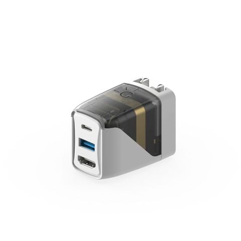 Bộ sạc Genki Covert Dock 2 45W, kiêm Hub HDMI 4K60 – HTGCD2