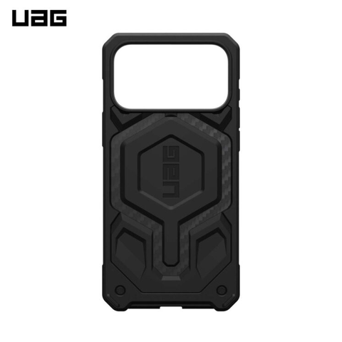 Ốp UAG Monarch Pro Exclusive Cap Carbon Fiber cho iPhone 17 Promax có nút camera control